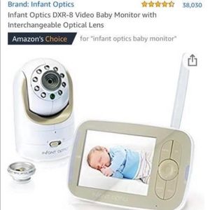 Infant Optics DXR-8 Video Baby Monitor with Lens